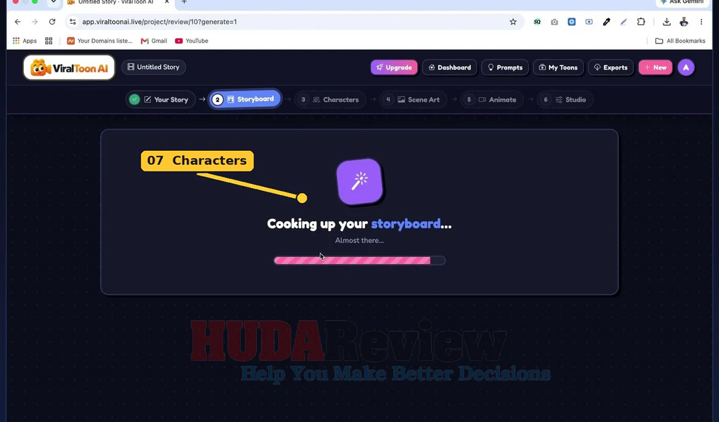 ViralToon-AI-demo-7-Review