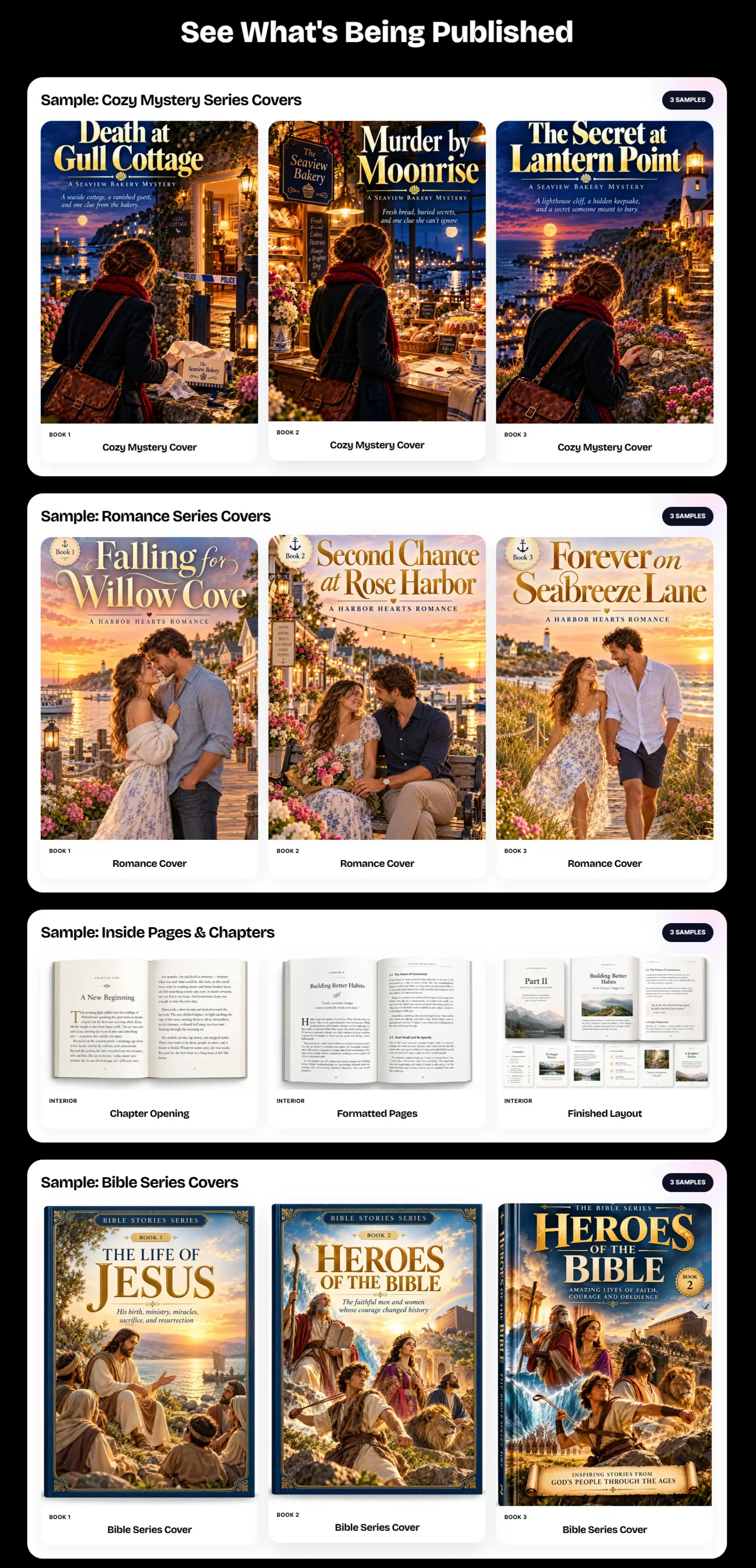 bookseries-ai-review-samples