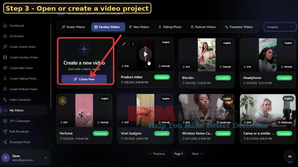 director-ai-step-3
